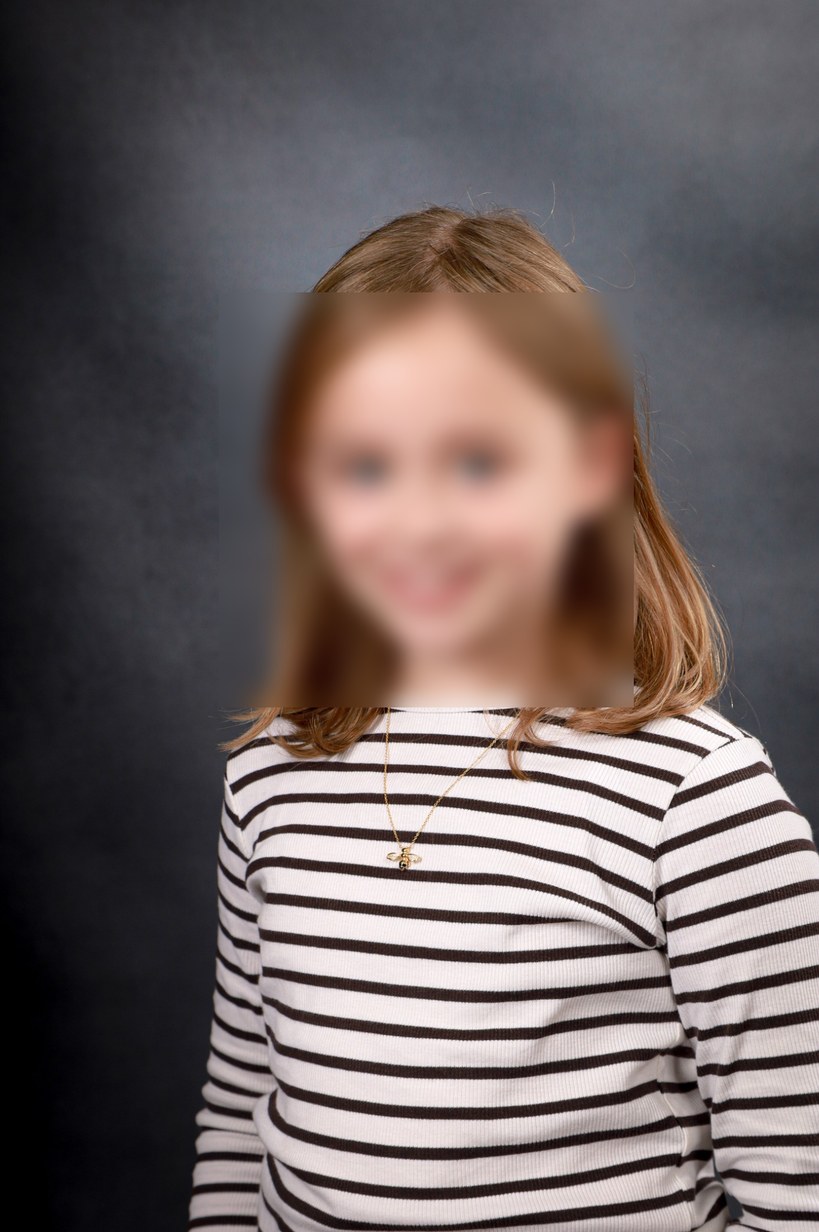 Schulportrait Beispiel 5, Gesicht weichgezeichnet