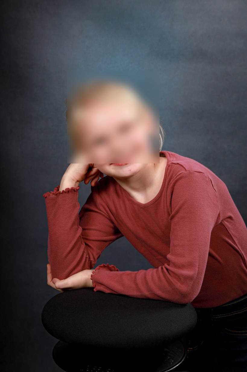 Schulportrait Beispiel 6, Gesicht weichgezeichnet