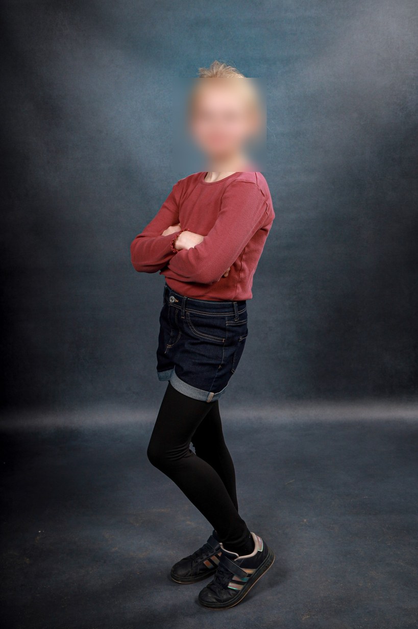 Schulportrait Beispiel 7, Gesicht weichgezeichnet